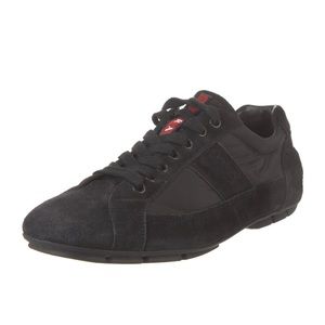 Prada Suede Low Top Sneakers